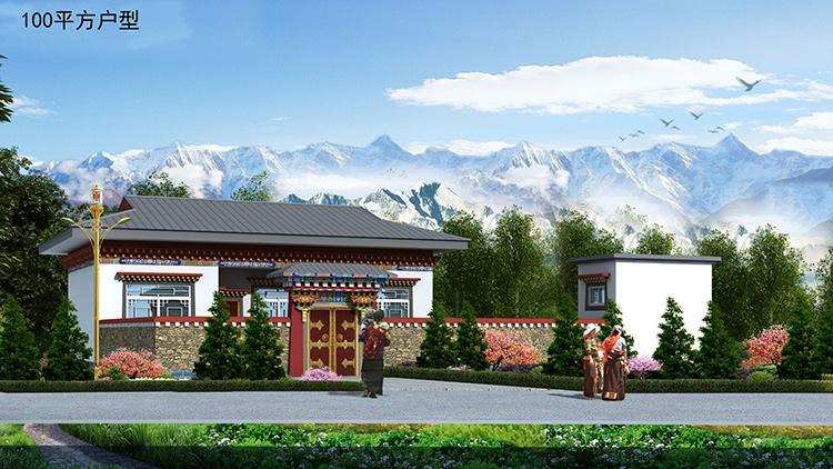 西藏林芝地区政府插花式扶贫搬迁运用轻钢结构工程项目